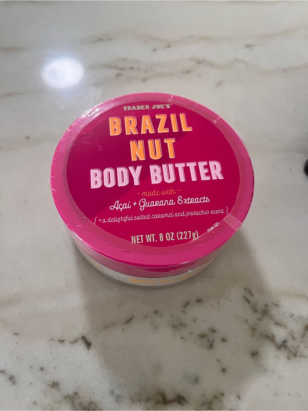 Trader Joe's Brazil Nut Body Butter - Pink